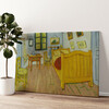 Personalized canvas print Bedroom In Arles