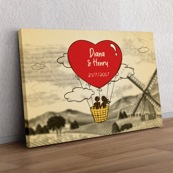 Personalized gift Love Flight