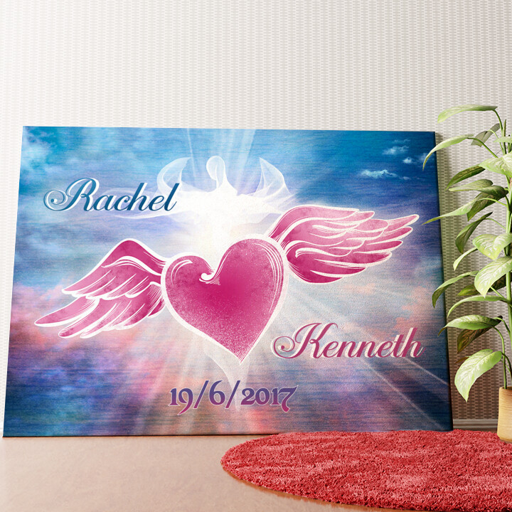 Angel Heart Personalized mural