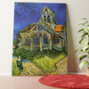 The Church At Auvers Personalized mural