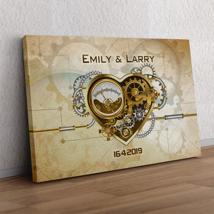 Personalized gift Clock Of Infinity