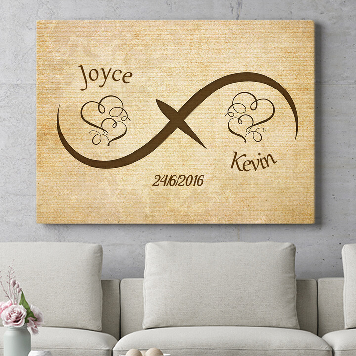 Personalized mural Intimate Love