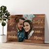 Personalized canvas print Life For Two