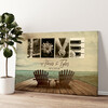 Personalized canvas print Traveling