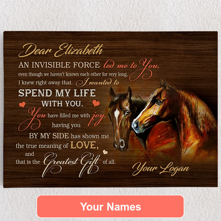 Personalized Canvas You With Me
