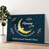 Personalized canvas print Mother Of The Universe