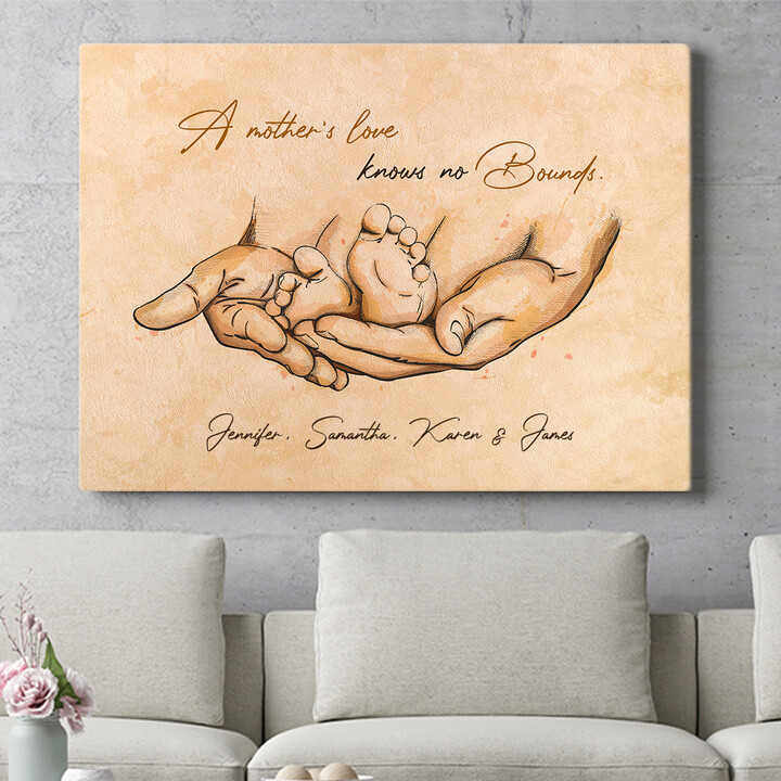 Personalized mural Protective Love