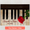 Personalized Canvas Symphony Of Hearts
