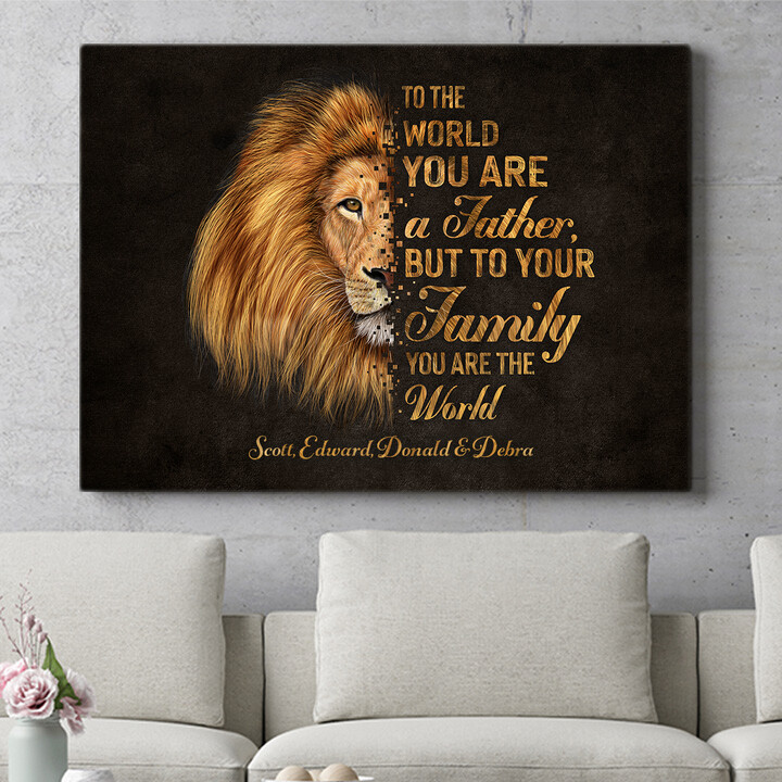 Personalized mural Protector Of Family