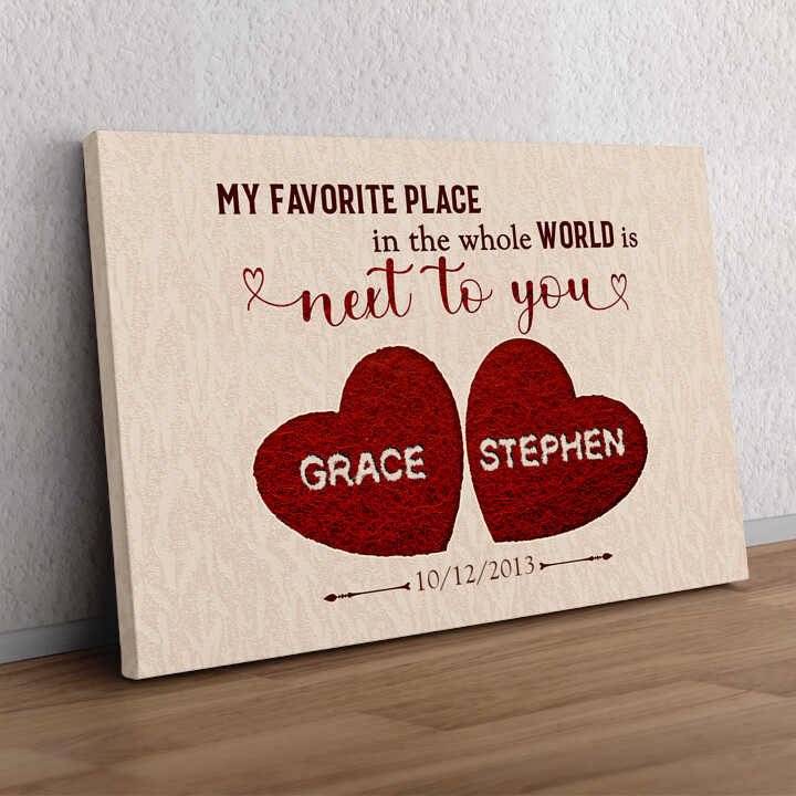 Personalized gift Favorite Spot