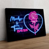 Personalized gift Rose Heart