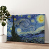 Personalized canvas print Starry Night