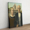 Personalized gift American Gothic