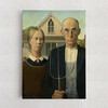 Personalized Canvas American Gothic
