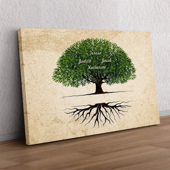 Personalized gift Family Roots