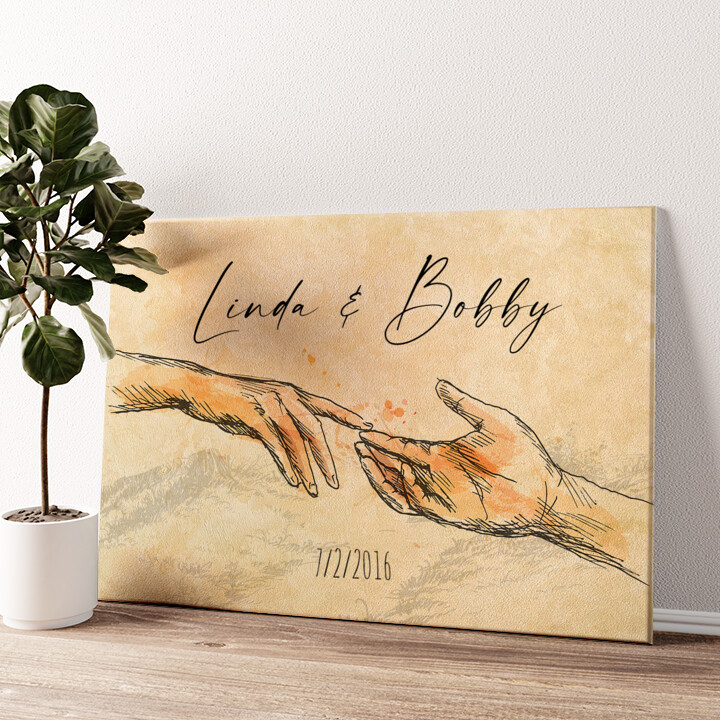Personalized canvas print Common Way