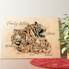 Tiger Family Personalized mural