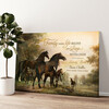 Personalized canvas print Free as the wind