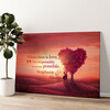 Personalized canvas print Love Tree