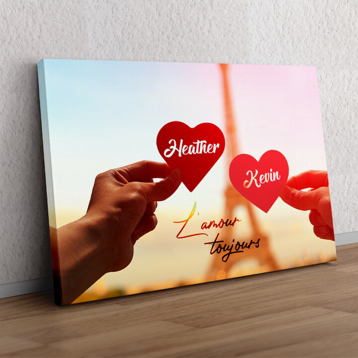 Personalized gift L'amour Toujours