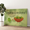 Personalized canvas print Olive You
