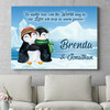 Personalized mural Penguins