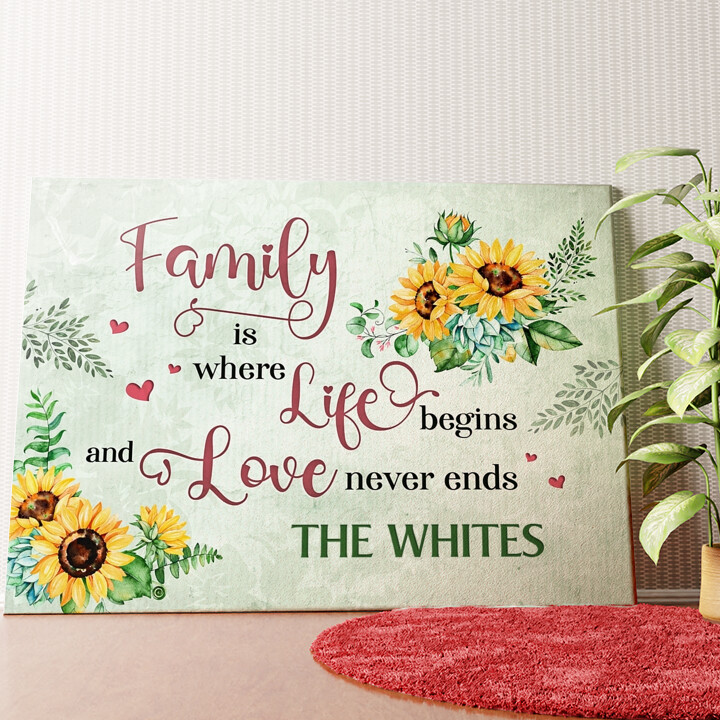 Love & Life Personalized mural