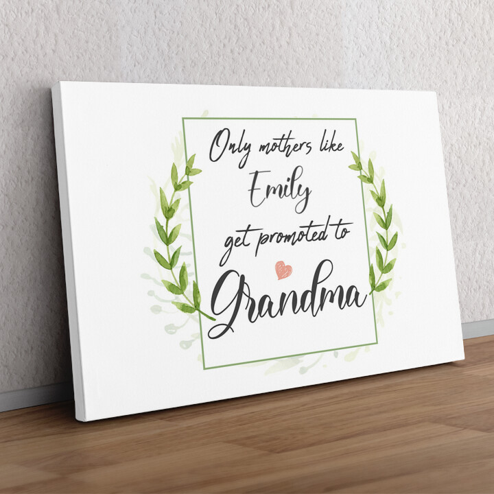 Personalized gift Mother Becomes A Grandmother