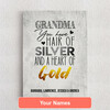Personalized Canvas Grandma Has A Heart Of Gold