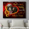 Personalized mural The Melody Of Love