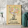 Personalized mural Tree Of Books