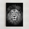 Personalized Canvas Lion