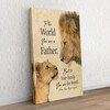 Personalized gift Lion Father 2