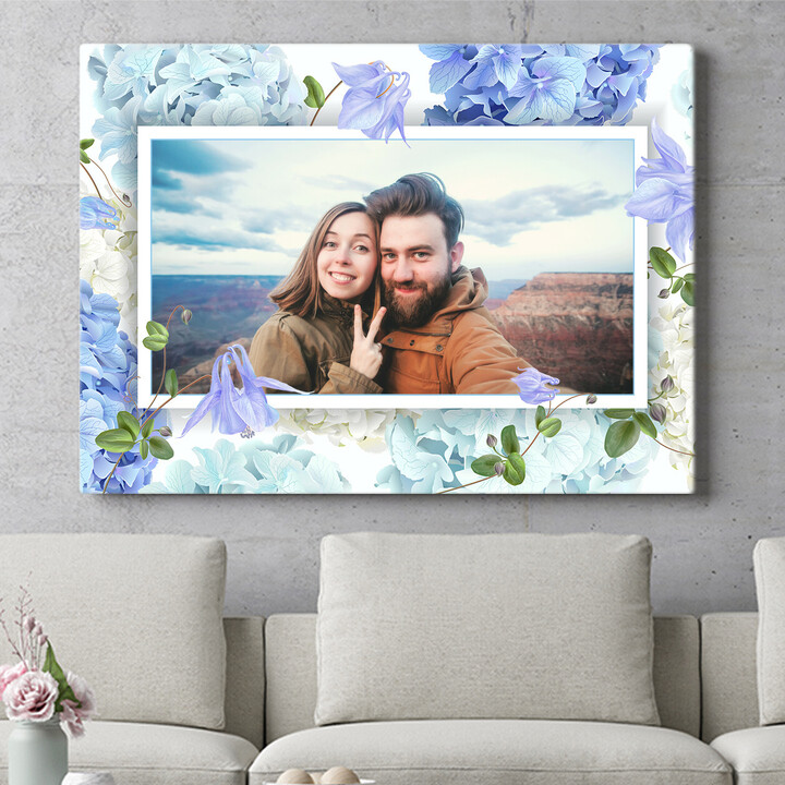 Personalized mural Background: Flower Dream