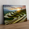 Personalized gift Rice Fields In Pa-Pong-Peang