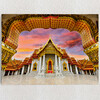 Personalized Canvas Marble Temple Bangkok