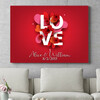 Personalized mural LOVE