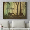 Personalized mural Love Of A Family