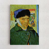 Personalized Canvas Self-portrait With Bandaged Ear
