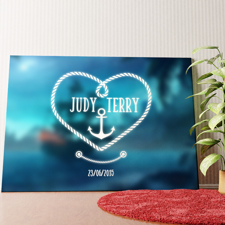 Anchor Of Love Personalized mural