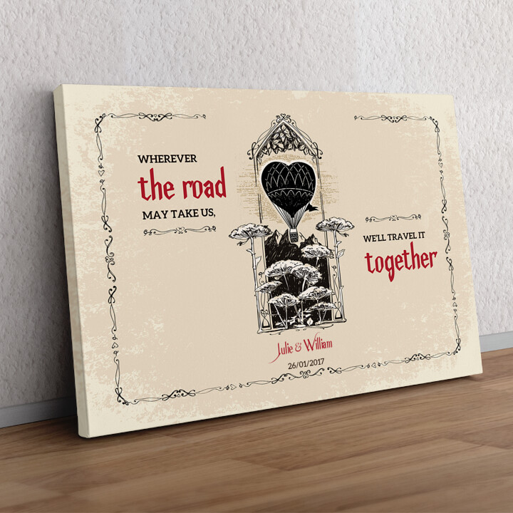 Personalized gift The Road For Two