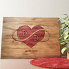 Engraved On The Heart Personalized mural