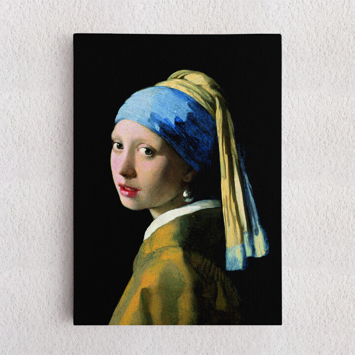 Personalized Canvas Girl With A Pearl Earring