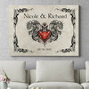 Personalized mural Dragon's Heart