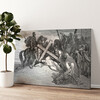 Personalized canvas print Jesus Collapses Under The Cross