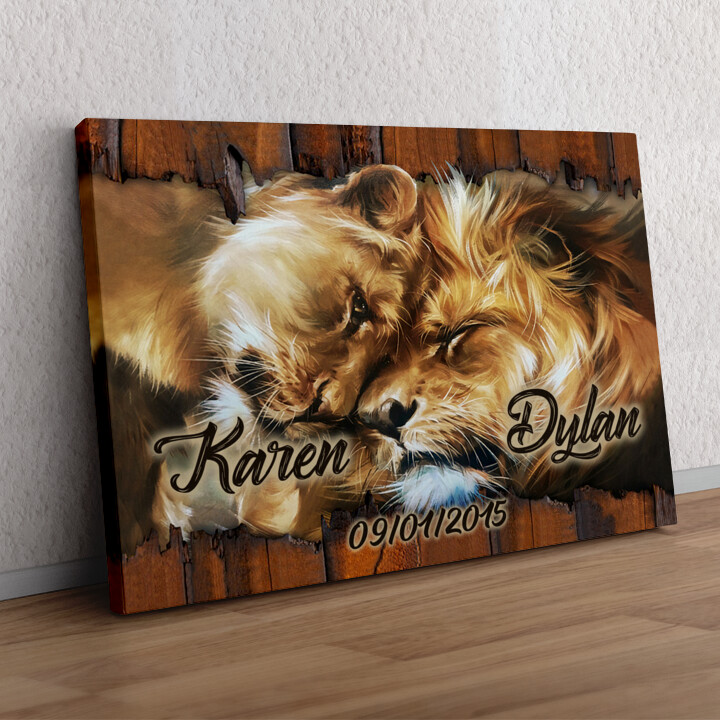 Personalized gift Lion Heart