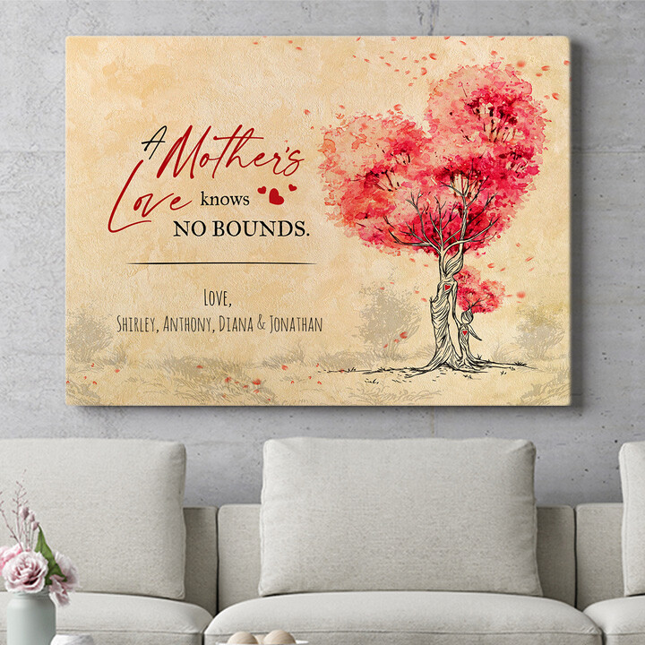 Personalized mural Mother Heart