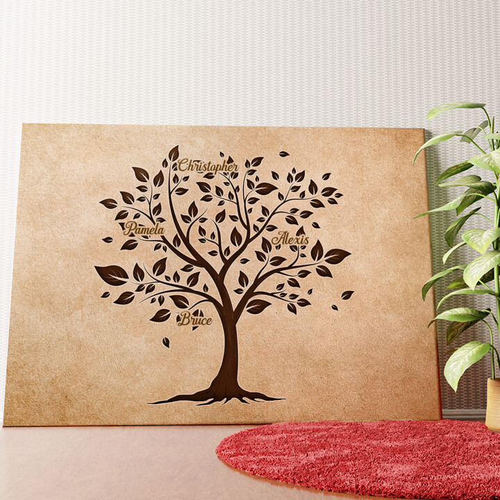 Family Tree Personalized mural