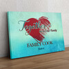 Personalized gift Family heart