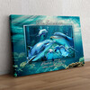 Personalized gift Dolphin Family